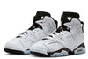 Big Kid's Jordan 6 Retro White/Black (384665 112)