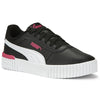 Big Kid's Puma Carina 2.0 Jr 'Black Glowing Pink' Puma Black-Puma White-Pink (386185 08)