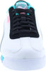 Men's Puma Basic FD Puma Wht/Phantom Blk-Deep Aqua-Sunset Glow (389056 01)