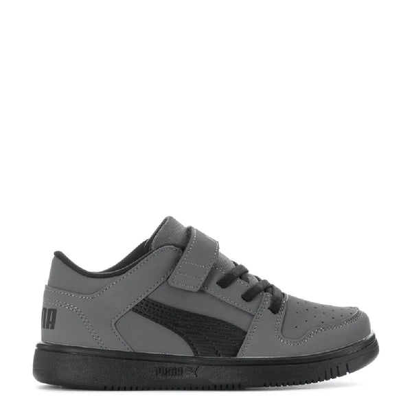 Little Kid's Puma Rebound Layup Lo NBK V PS Cool Dark Grey-Black-Black (391773 02)