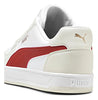 Men's Puma Caven 2.0 White-Red Fire-Vapor Gray (392290 51)
