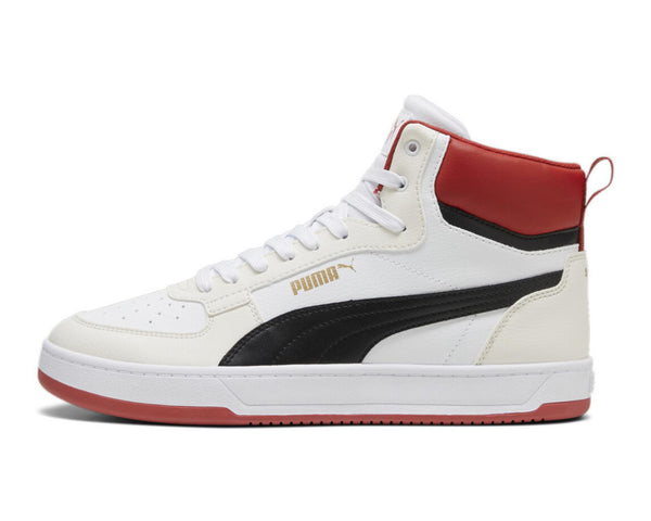 Men's Puma Caven 2.0 Mid Frosted Ivory/White-Club Red (392291 08)