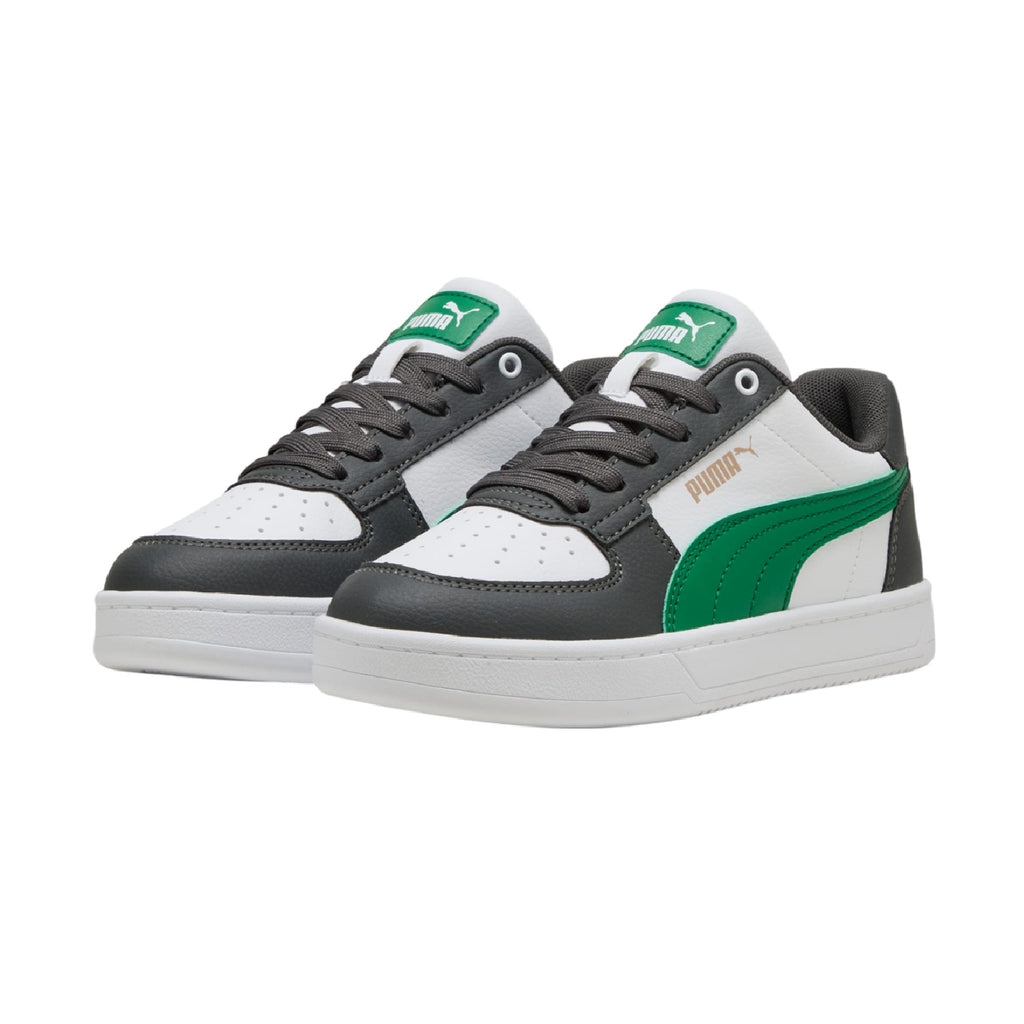 Big Kid's Puma Caven 2.0 Jr Shadow Gray-Green-Wht (393837 43)