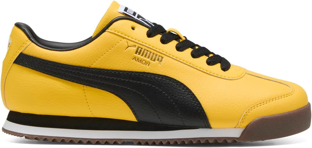 Men's Puma Roma 24 Standard Sunny Yellow-Puma Black (396868 13)