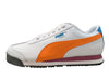 Men's Puma Roma Standard Puma White-Orange Glo (396868 18)
