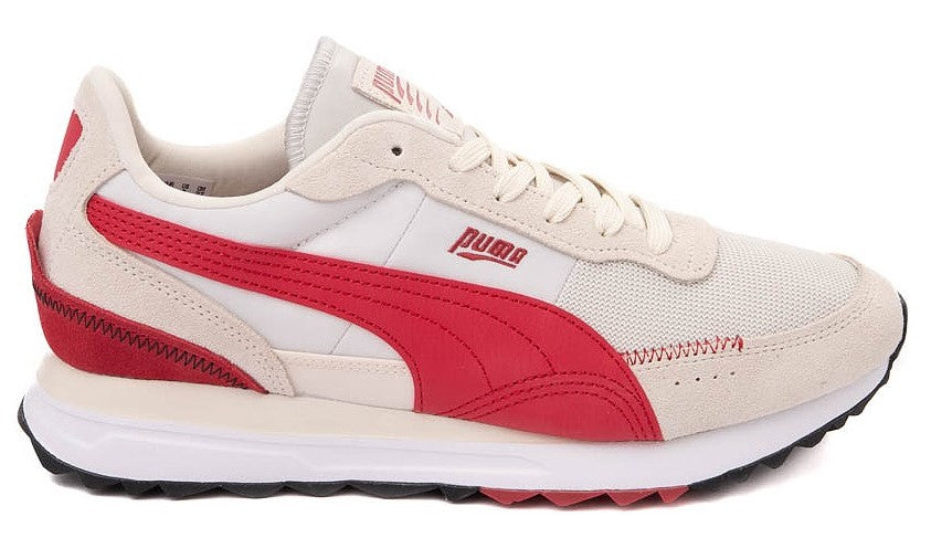 Men's Puma Road Rider SD Vapor Grey-Club Red (397377 06)