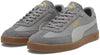 Men's Puma Club II Era Cast Iron-Gray-Puma Gold (397447 12)