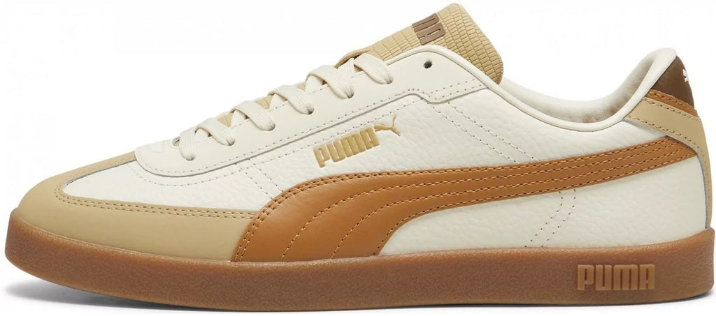 Men's Puma Club II ERA Lthr Alpine Snow-Caramel Latte (397448 01)