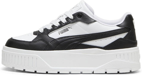 Women's Puma Karmen II Idol Puma White-Puma Black-Silver (397461 03)