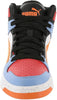 Big Kid's Puma Rebound Layup SL LS JR White-Orange-Blue-Black (397619 02)