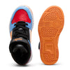 Big Kid's Puma Rebound Layup SL LS JR White-Orange-Blue-Black (397619 02)
