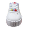 Little Kid's Puma Carina 2.0 Pearls Puma White-Cool Cucumber (398478 01)