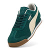 Men's Puma Roma Suede Green Terrain-Alpine Snow (398635 10)