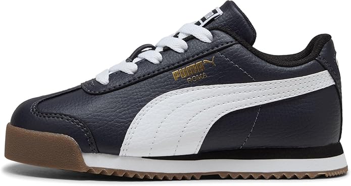 Little Kid's Puma Roma 24 Standard Puma Navy-Puma White (399010 16)