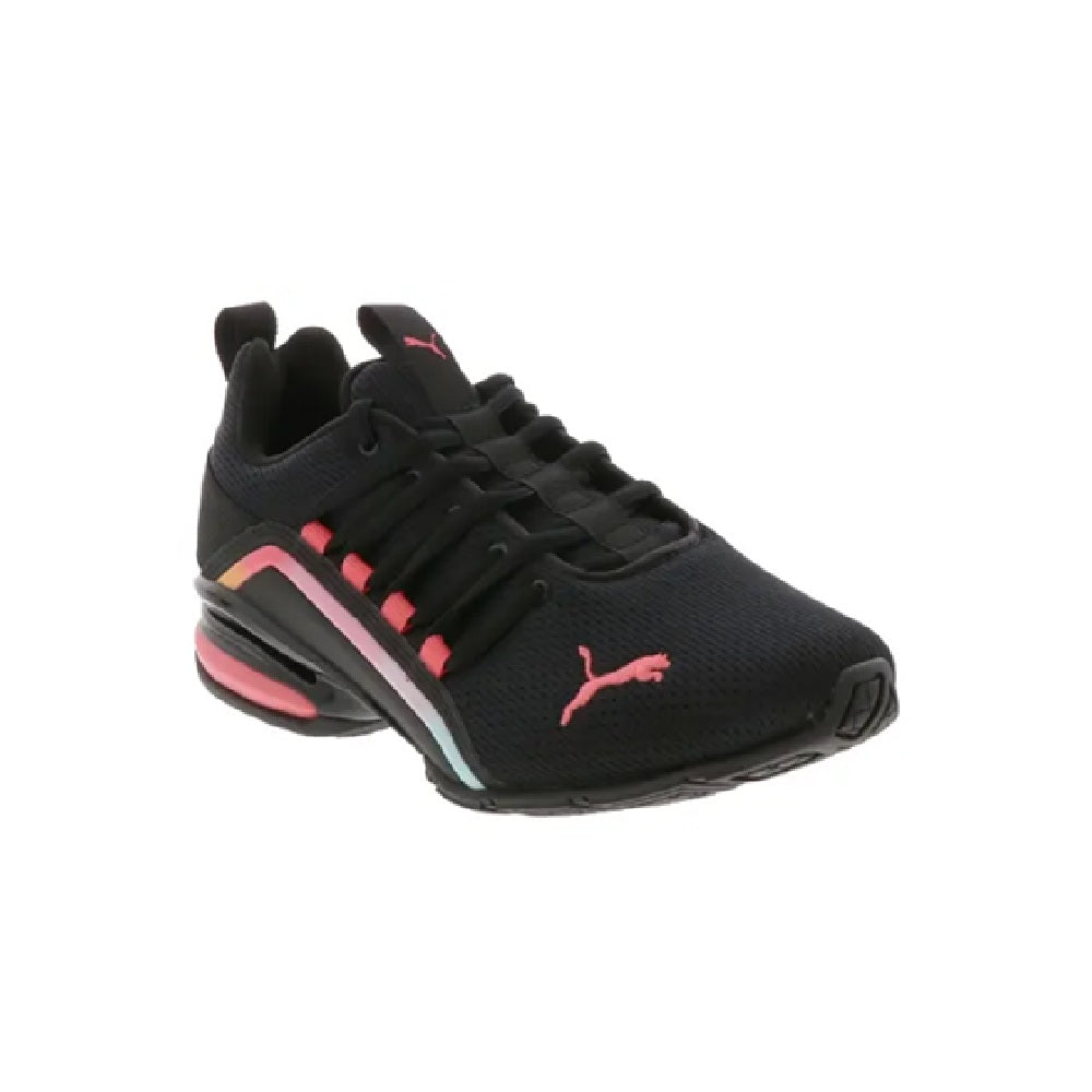 Big Kid's Puma Axelion Mesh Sunset Fade JR Puma Black-Loveable (399196 01)