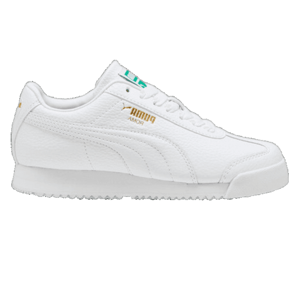 Big Kid's Puma Roma 24 Standard JR Puma White  (399334 03)