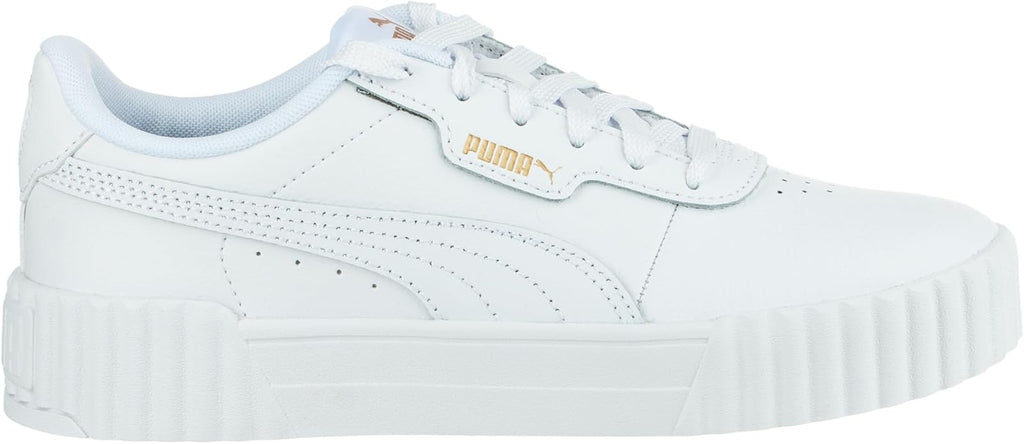 Women's Puma Carina 3.0 Puma White-Puma Gold (400365 01)