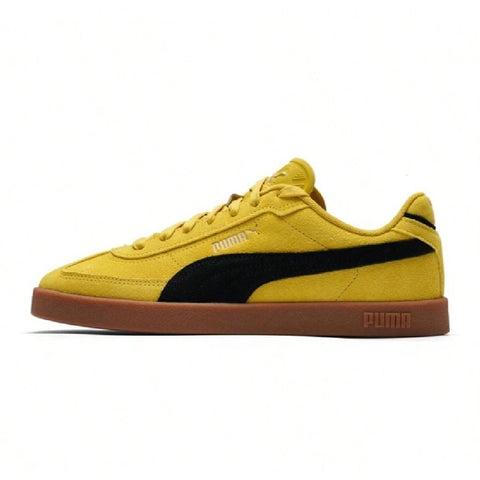 Men's Puma Club II Era Suede Dazzling Yellow-Puma Black (400717 29)