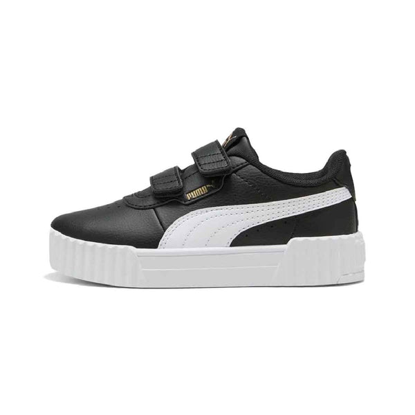 Little Kid's Puma Carina 3.0 V PS Puma Black-Puma White (401478 03)