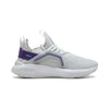 Little Kid's Puma Soft Enzo 5 AC PS Silver Mist-Team Violet-Puma (401511 10)