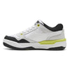 Big Kid's Puma Rebound Retro Jr Puma Black-White-Lime Smash (401564 10)