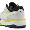 Big Kid's Puma Rebound Retro Jr Puma Black-White-Lime Smash (401564 10)