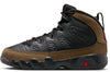 Little Kid's Jordan 9 Retro Black/True Red-Light Olive (401811 030)