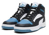 Men's Puma Rebound Layup RCL White-Black-Blue Horizon (401964 01)