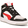 Men's Puma Rebound Layup RCL Black-Red-Cool Light Gray (401964 20)