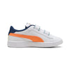 Little Kid's Puma Smash 3.0 Playdate V PS Puma White-Orange Glo (402830 01)