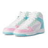 Big Kid's Puma Rebound Layup RCL JR Pwhite-Lilac Frost-Safe Lake (403061 03)