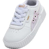 Toddler's Puma Carina 3.0 Frst Blssm AC Puma White-Lilac Frost (403104 01)