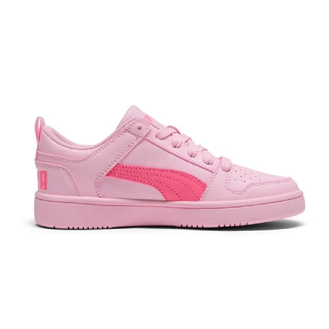 Big Kid's Puma Rebound Layup Lo RCL JR Pearl Pink-Fast Pink-Pink (403294 04)