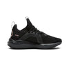 Little Kid's Puma Soft Enzo 5 Rose Gold AC PS Black-Rose Gold (404203 01)