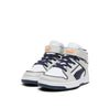 Little Kid's Puma Rebound Layup RCL V PS Glacial Gray-Navy-Orange (405206 01)