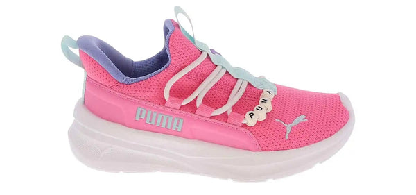 Little Kid's Puma One4All 2.0 Friend Brclet FastPink-PumaWhite-Lightaqua (405433 01)