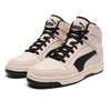 Men's Puma Rebound Layup Suede Piping Alpine Snow-Black-Silver (406347 01)
