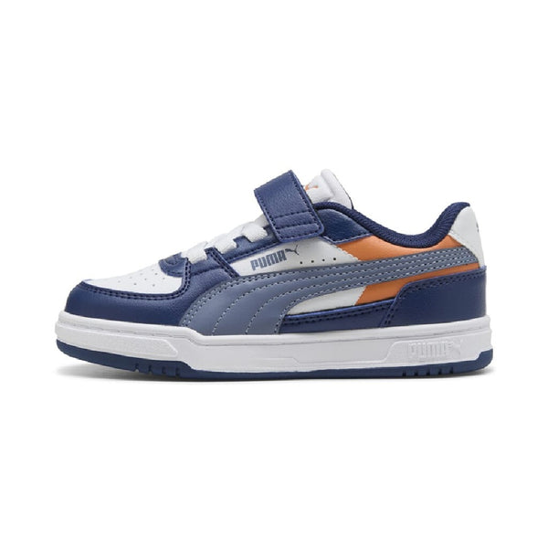 Little Kid's Puma Caven III Block AC+ Blue Jewel-Gray Sky-Wht (406891 01)