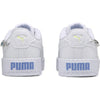 Big Kid's Puma Carina 3.0 Playful Charms PS White-Vib Blue-Apple Spritz (407805 01)