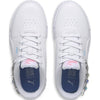 Big Kid's Puma Carina 3.0 Playful Charms PS White-Vib Blue-Apple Spritz (407805 01)