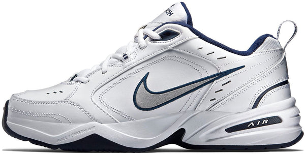 Men's Nike Air Monarch IV White/Silver/Navy (415445 102)