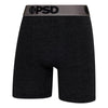 Men's PSD Gray DK HTHR GRAY SLD CTN Boxer Briefs