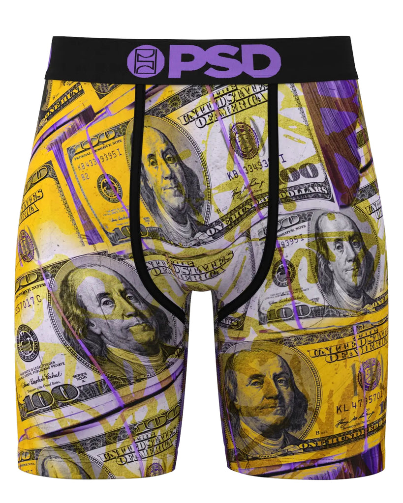 Men's PSD Multi MONEY SCRIBE Boxer Briefs