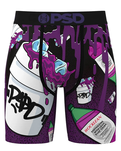 Men's PSD Multi PURP WOCK Boxer Briefs