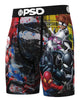 Men's PSD SPIDER-MAN 3 Pack Multicolor Boxer Briefs