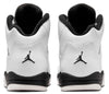 Little Kid's Jordan 5 Retro White/Black-Sail (440889 110)