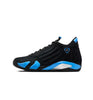 Men's Jordan 14 Retro Black/White-University Blue (487471 007)