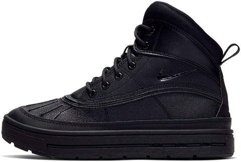 Big Kid's Nike Woodside 2 High Black/Black-Black (524872 004)