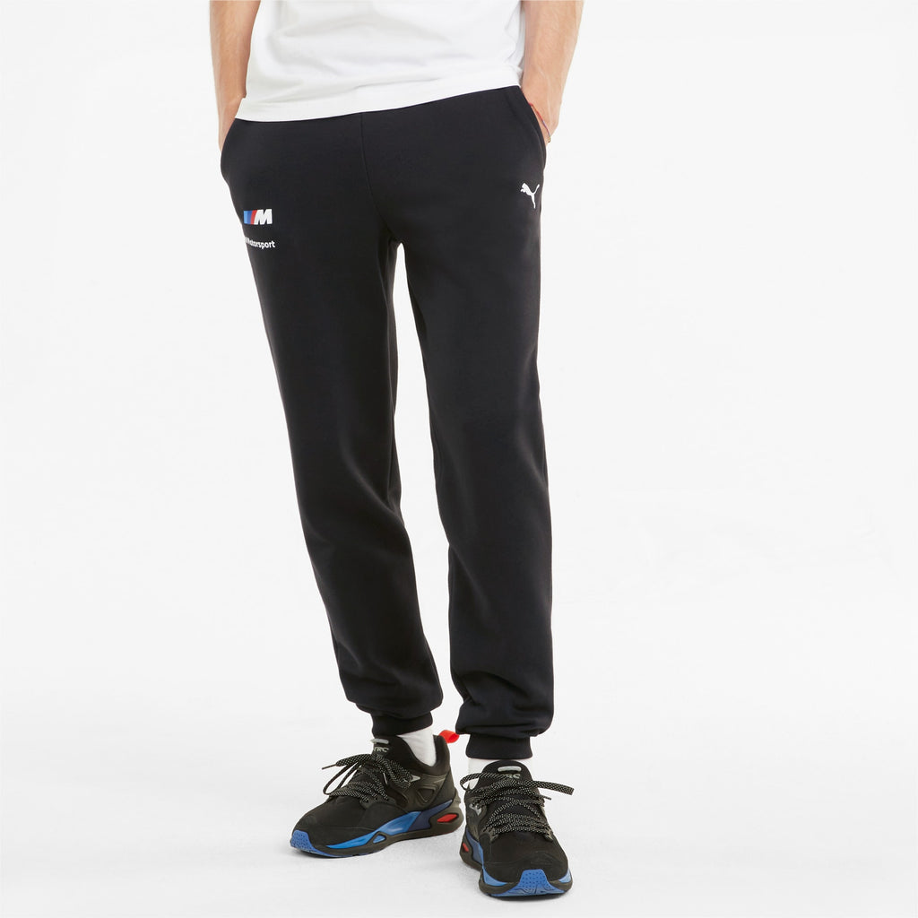 Men's Puma Black BMW MMS ESS Fleece Sweatpants