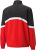 Men's Puma Black/High Risk Red Clyde Jacket